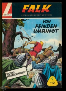 Falk (Heft, Lehning) 112: Von Feinden umringt