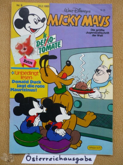 Micky Maus 1985: Nr. 9 Österreich Ausgabe