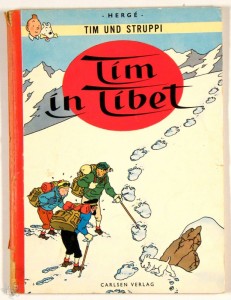 Tim und Struppi (1. Serie) 9: Tim in Tibet (höhere Auflagen)