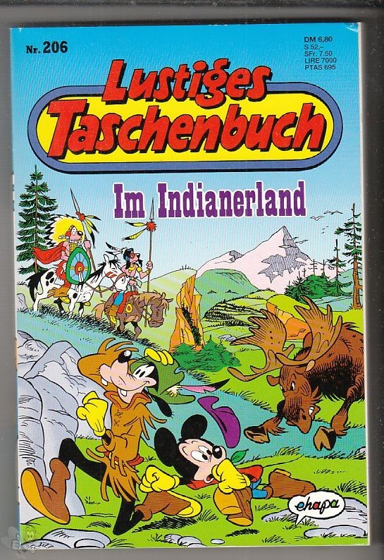 Walt Disneys Lustige Taschenbücher 206: Im Indianerland (LTB)