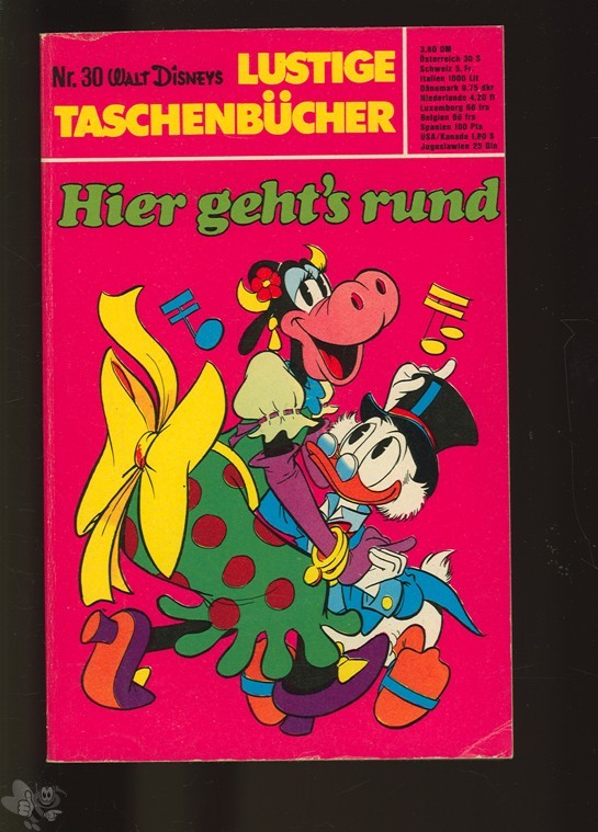 Walt Disneys Lustige Taschenbücher 30: Hier geht&#039;s rund (1. Auflage)