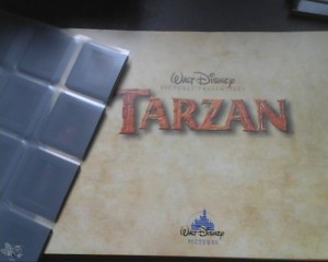 WALT DISNEYS TARZAN Pressemappe mit 12 Dias