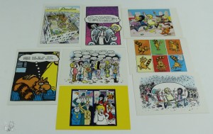 8 seltene Postkarten  80er Jahre  Shelton Freak Brothers