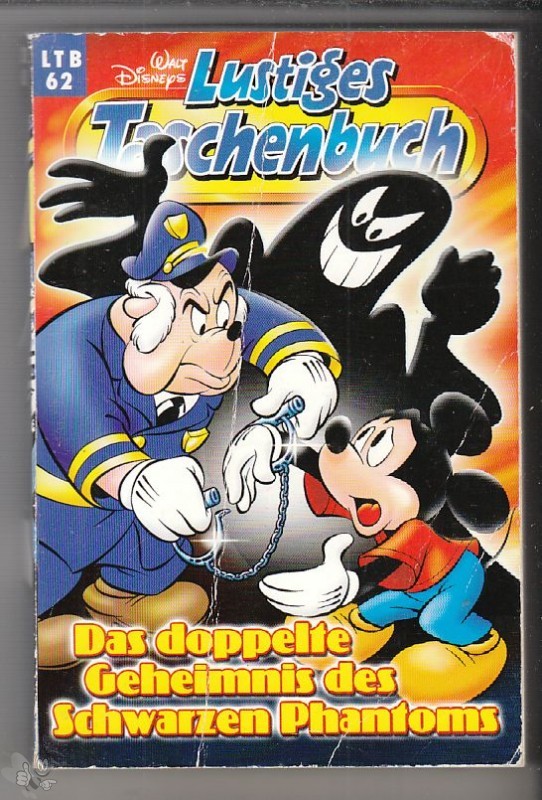 Walt Disneys Lustige Taschenbücher 62: Das doppelte Geheimnisdes Schwarzen Phantoms (Neuauflage) (LTB)