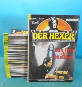 47 Hefte von DER HEXER 1-49 Serie fast komplett BASTEI ORIGINAL ohne Nr. 2   33