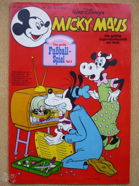 Micky Maus 1980: Nr. 25