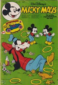 Micky Maus 33/1977 mit der Beilage