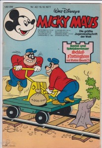 Micky Maus 42/1977 mit der Beilage