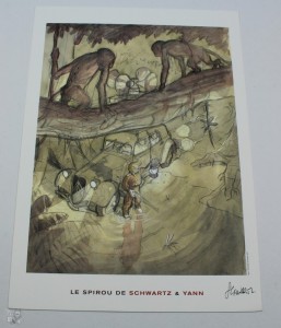 Ex Libris Schwartz Spirou, Signiert *RAR*