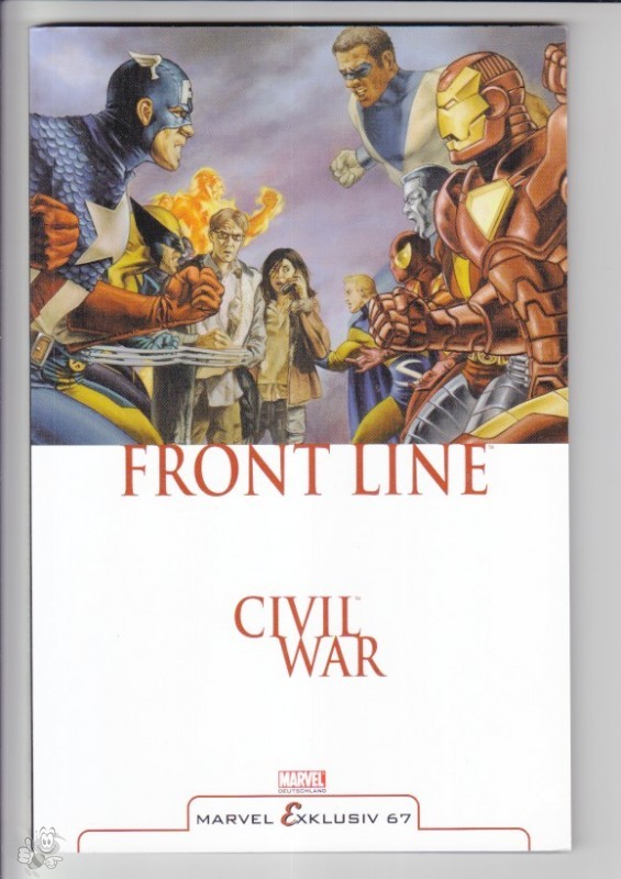 Marvel Exklusiv 67: Civil War: Frontlinie 1 (Softcover)