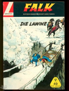 Falk (Heft, Lehning) 49: Die Lawine