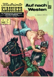 Illustrierte Klassiker 182: Auf nach Westen (1. Auflage)