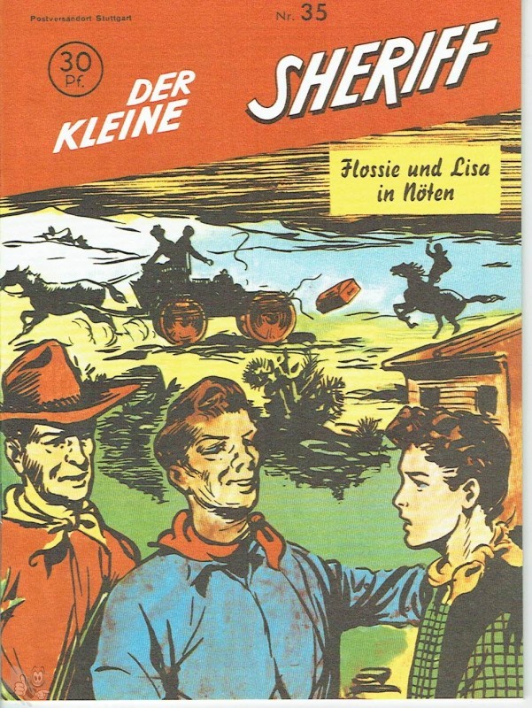 Der kleine Sheriff 35: Flossie und Lisa in Nöten