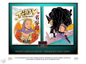 Samples from strange but lovely ladies