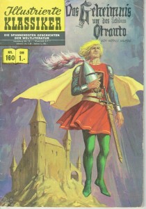 Illustrierte Klassiker 160: Das Geheimnis um das Schloß Otranto (1. Auflage)