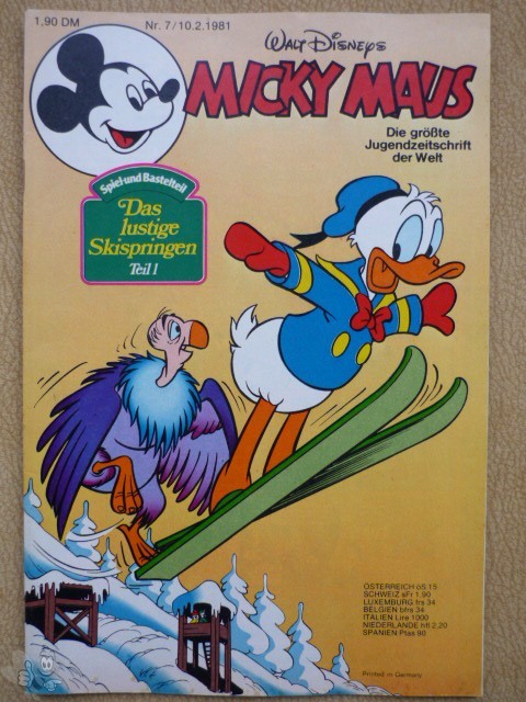 Micky Maus 1981: Nr. 7