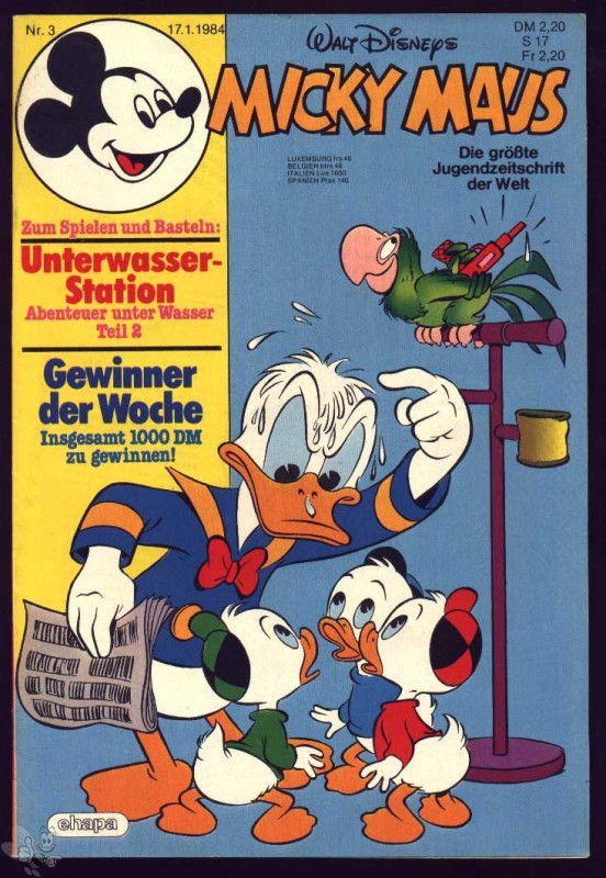 Micky Maus 1984: Nr. 3