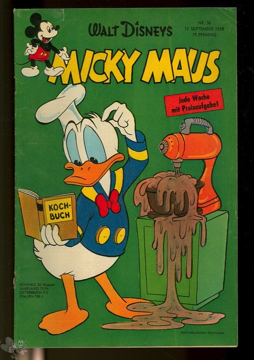 Micky Maus 36/1958