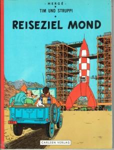 Tim und Struppi (1. Serie) 7: Reiseziel Mond (höhere Auflagen)