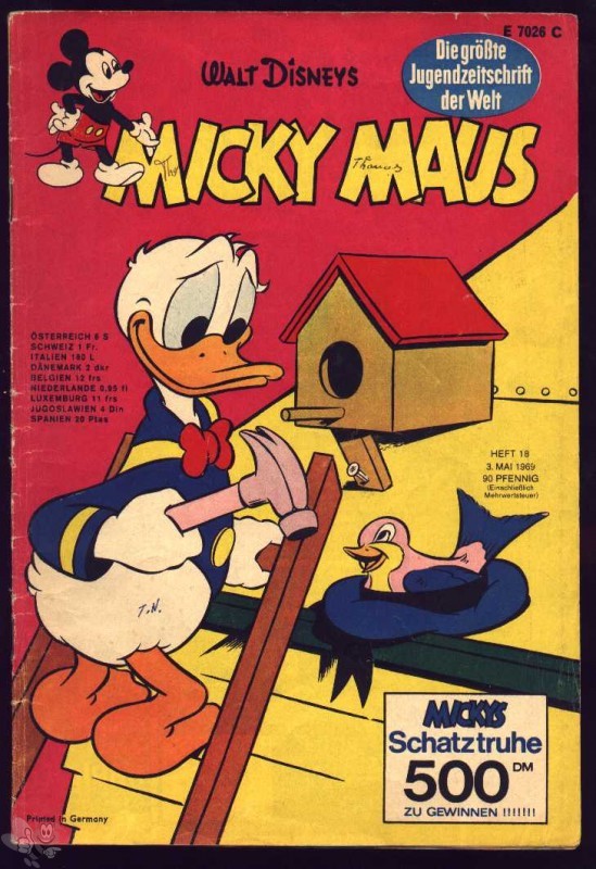 Micky Maus 1969: Nr. 18