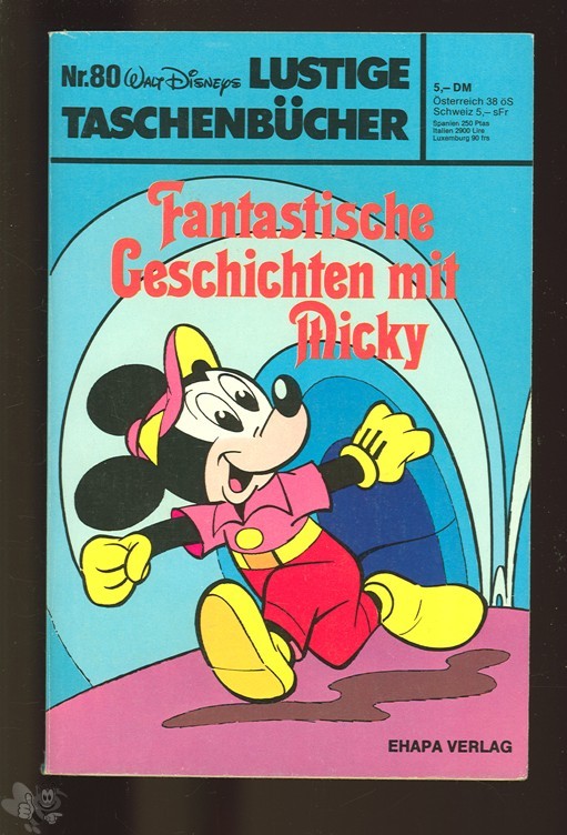 Walt Disneys Lustige Taschenbücher 80: Fantastische Geschichten mit Micky (1. Auflage)