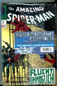 Spider-Man komplett : The amazing Spider-Man Nr. 62, 63, 64, 65 - Pack 2 Jg.1968