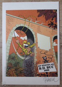 Batem  Ex Libris Signiert/Limtiert  Marsupilami