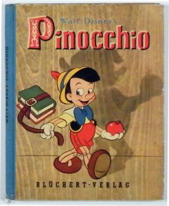 Disney Die Abenteuer des Pinocchio nach Collodi Blüchert Verlag HC 1950