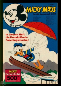 Micky Maus 6/1970 mit Klappseiten