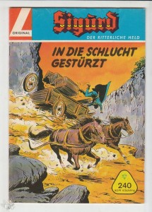 Sigurd - Der ritterliche Held (Heft, Lehning) 240: In die Schlucht gestürzt