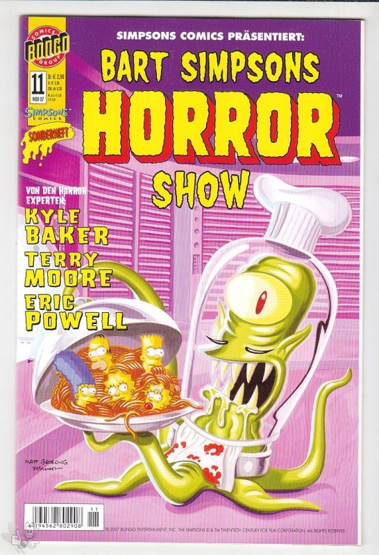 Simpsons Comics Sonderheft 11: Bart Simpsons Horror Show