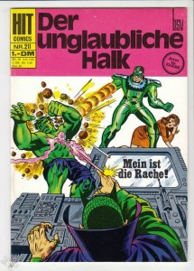 Hit Comics 211: Halk