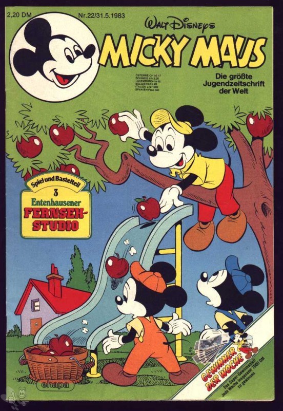 Micky Maus 1983: Nr. 22
