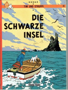 Tim und Struppi (1. Serie) 15: Die schwarze Insel (höhere Auflagen)