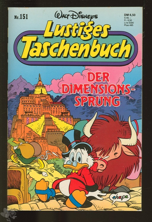 Walt Disneys Lustige Taschenbücher 151: Der Dimensions-Sprung