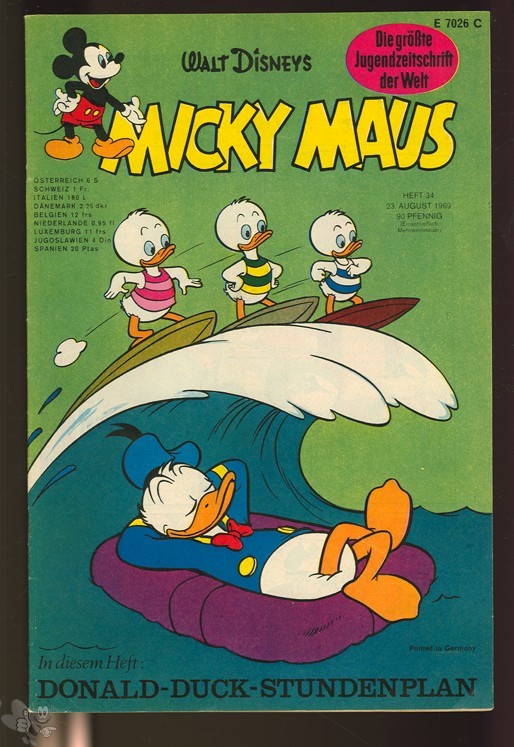 Micky Maus 34/1969