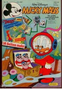 Micky Maus 16/1987