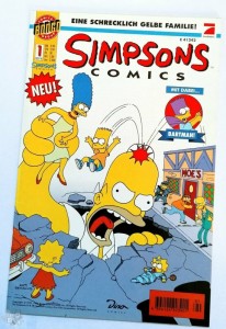 Simpsons Comics Nr. 1 deutsch (Dino 1991), Topzustand
