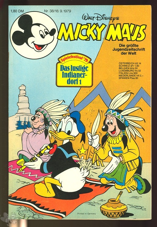 Micky Maus 38/1979