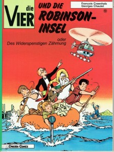 Die Vier 10: Die Vier und die Robinson-Insel