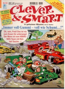 Clever &amp; Smart (Album , 1. Auflage) 161: Immer voll Gummi - voll wie Schummi...!