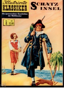 Illustrierte Klassiker 8: Die Schatzinsel
