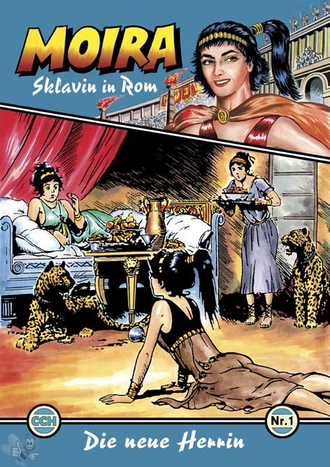 Moira - Sklavin von Rom Nr. 1 - 8 Komplett 