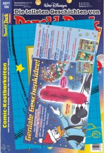 Die tollsten Geschichten von Donald Duck 186 mit 2 losen Beilagen