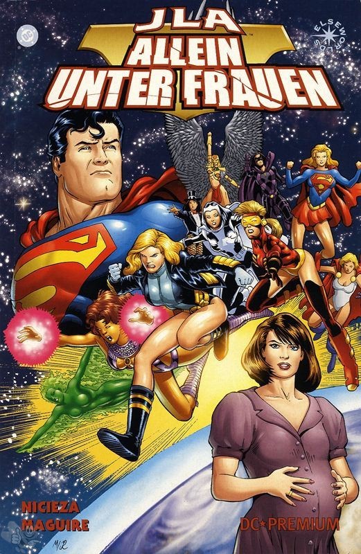 DC Premium 14: JLA: Allein unter Frauen (Softcover)