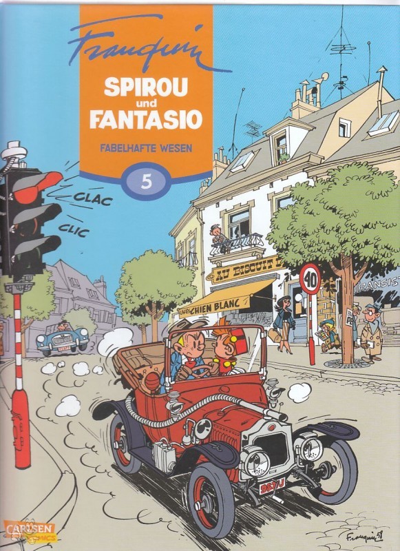 Spirou und Fantasio Gesamtausgabe 5: Fabelhafte Wesen