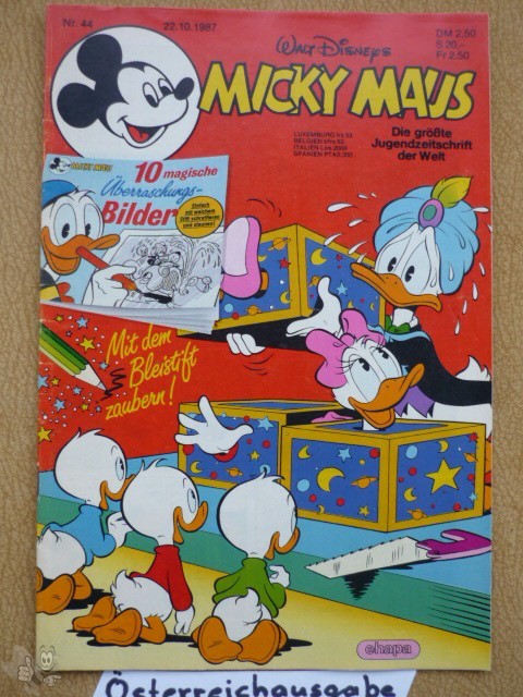 Micky Maus 1987: Nr. 44 Österreich Ausgabe
