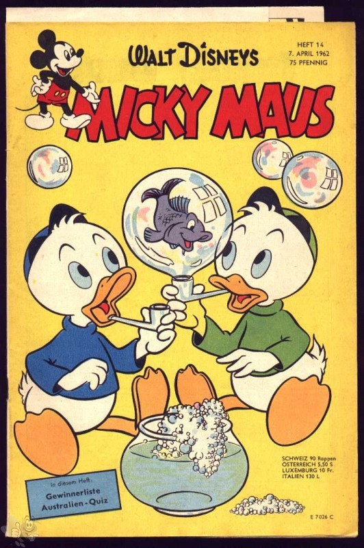 Micky Maus 1962: Nr. 14