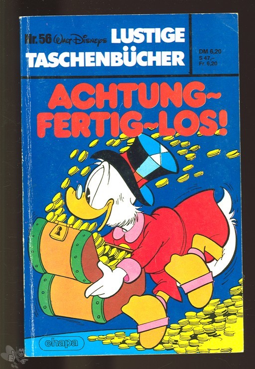 Walt Disneys Lustige Taschenbücher 56: Achtung - fertig - los ! (höhere Auflagen)