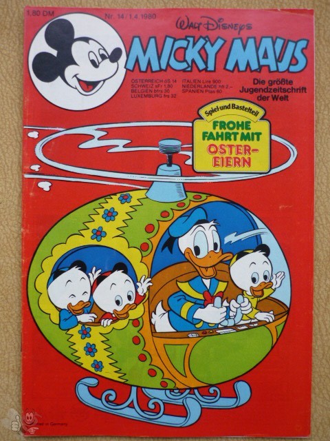 Micky Maus 1980: Nr. 14